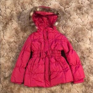 Me Jane Zip and Button Up Puffer Jacket